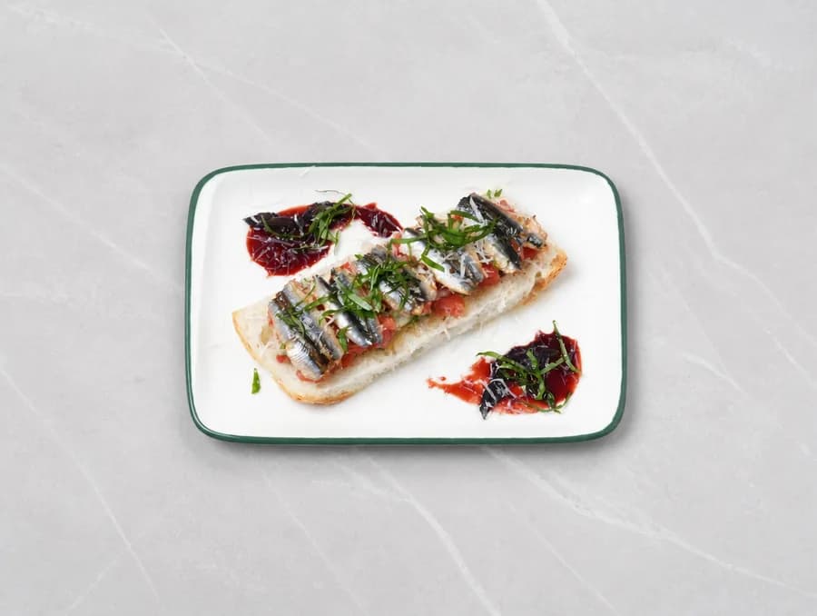 Bruschetta Sea Bass